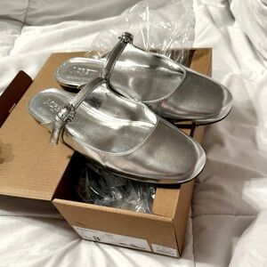 J Crew Factory Mary Jane Mules